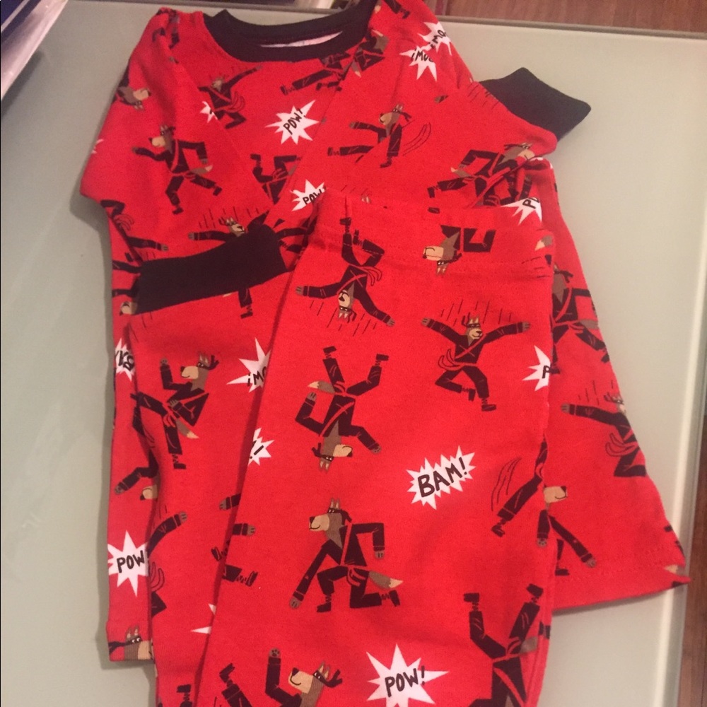 Carters 100% Cotton PJ Set Boys Size 6 NWOT
